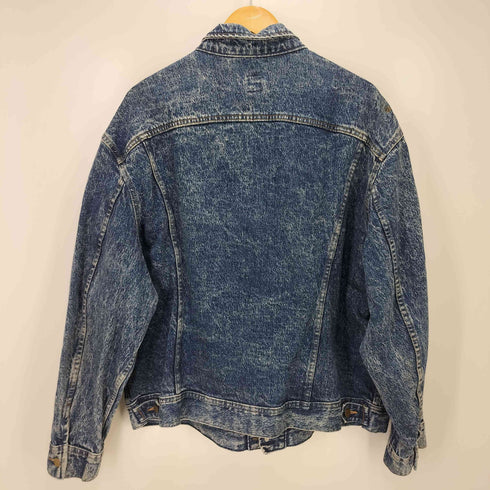 リー Lee 80S 220-J PATD-153438 CHEMICAL WASH DENIM JACKET ケミカル ウォッシュ デニム ジャケット メンズ import:XL