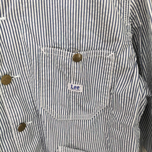 リー Lee CLASSICS ENGINEER JACKET シアサッカー ストライプ クラシック エンジニア ジャケット メンズ import:M