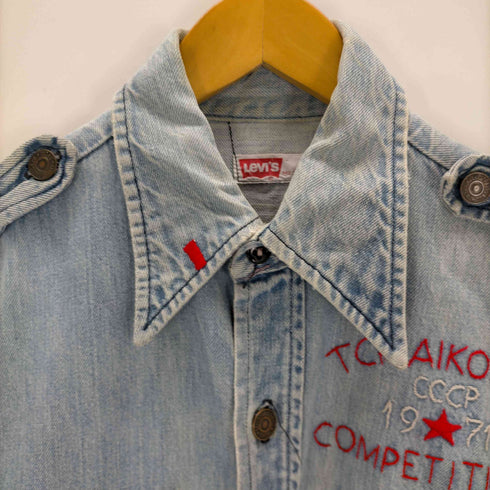 リーバイス Levis エポレット付きデニムシャツ メンズ JPN:M