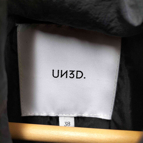 アンスリード UN3D. Gathered Airy Down Jacket ギャザー エアリー ダウン ジャケット レディース JPN:38