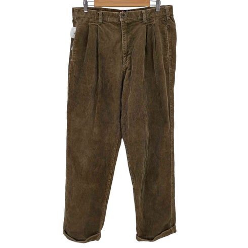 チャップスラルフローレン CHAPS RALPH LAUREN 2タック コーデュロイパンツ メンズ w36