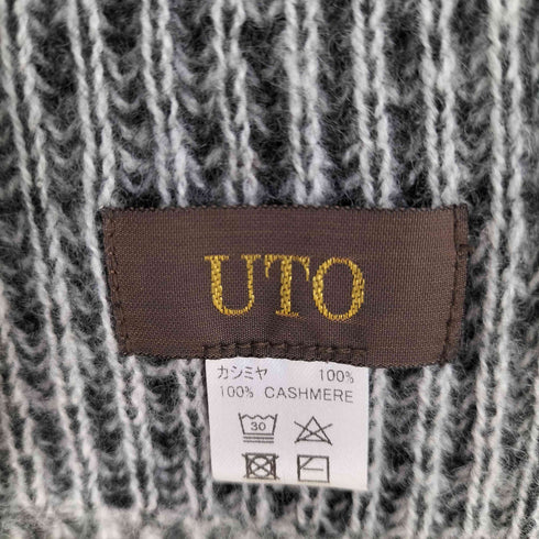 UTO kitakami カシミヤ100 ストール メンズ