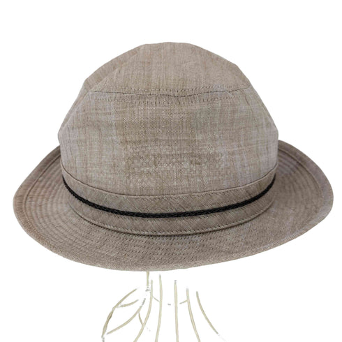 アクアスキュータム AQUASCUTUM リネンハット メンズ L