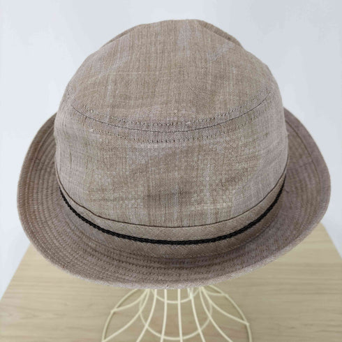 アクアスキュータム AQUASCUTUM リネンハット メンズ L