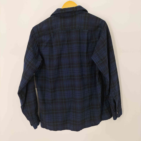 ペンドルトン PENDLETON 50-60S L/S ウールオープンカラーチェックシャツ ボードシャツ メンズ import:M