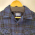 ペンドルトン PENDLETON 50-60S L/S ウールオープンカラーチェックシャツ ボードシャツ メンズ import:M