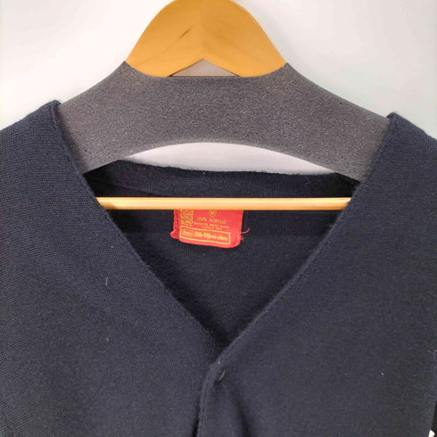 キングスロード KINGS ROAD 70S アクリルカーディガン BLACK メンズ import:M