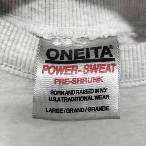 オニータ ONEITA ラグランクルーネックスウェット メンズ import:L