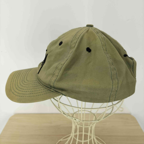 ステューシー Stussy Made in USA 白タグ ロゴ刺繍 6パネルキャップ メンズ