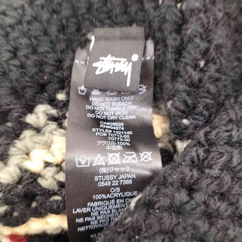 ステューシー Stussy 22AW FAIRISLE BUCKET HAT メンズ