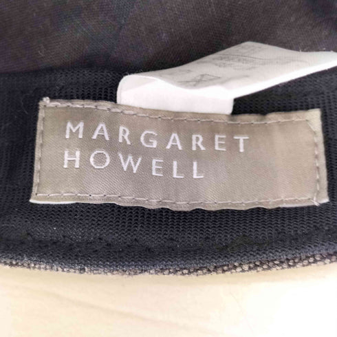 マーガレットハウエル MARGARET HOWELL リネン混 ウールハンチング メンズ FREE