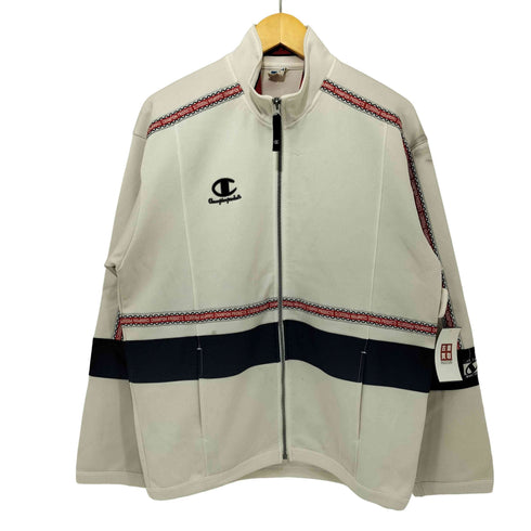 チャンピオンプロダクツユーエスエー CHAMPION PRODUCTS USA 80-90s ゴールドウイン社製 ロゴ刺繍 マルチカラー ライントラックジャケット メンズ O