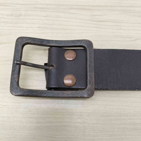 レザーアイランド Leather Island y2k スタッズレザーベルト レディース 30
