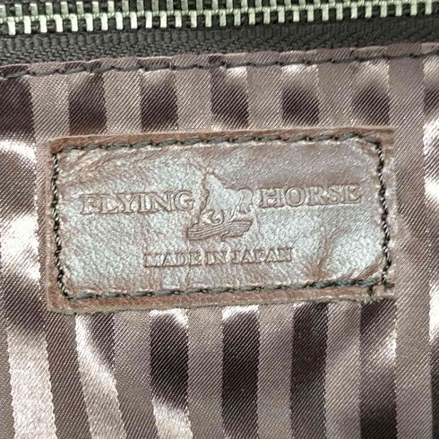 FLYING HORSE 軽量馬革ボディバック メンズ