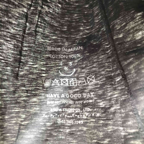 フォーティーファイブアール 45R フロッキーウマッコプリントの90845星Tシャツ レディース