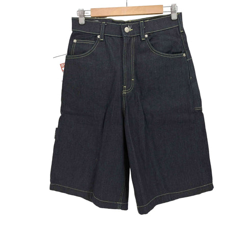 ザラ ZARA 24SS ポケット カーペンター バミューダパンツ デニムハーフパンツ メンズ 36