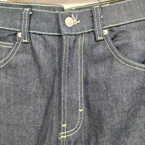 ザラ ZARA 24SS ポケット カーペンター バミューダパンツ デニムハーフパンツ メンズ 36