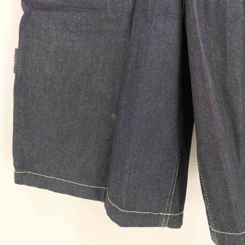 ザラ ZARA 24SS ポケット カーペンター バミューダパンツ デニムハーフパンツ メンズ 36