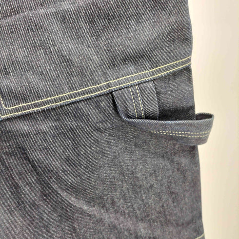 ザラ ZARA 24SS ポケット カーペンター バミューダパンツ デニムハーフパンツ メンズ 36