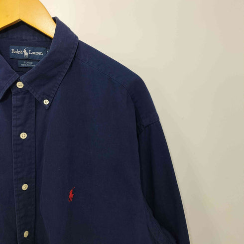 ラルフローレン RALPH LAUREN 90S BLAKE オーバーサイズ ポニー刺繍 L/S ボタンダウンシャツ メンズ import:XL
