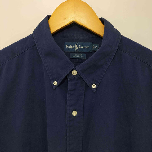 ラルフローレン RALPH LAUREN 90S BLAKE オーバーサイズ ポニー刺繍 L/S ボタンダウンシャツ メンズ import:XL