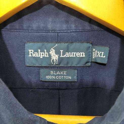 ラルフローレン RALPH LAUREN 90S BLAKE オーバーサイズ ポニー刺繍 L/S ボタンダウンシャツ メンズ import:XL
