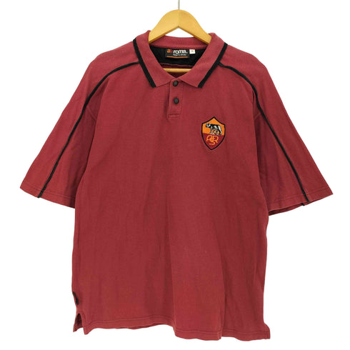 サッカチーム エンブレム ポロシャツ メンズ import:M
