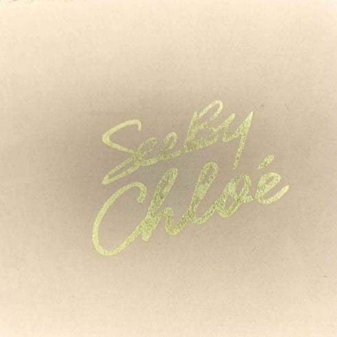 シーバイクロエ SEE BY CHLOE イタリア製 VERA PELLE リボンベルト レディース 75