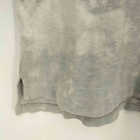 ブルックスブラザーズ BROOKS BROTHERS ブリーチ加工 オーバーサイズ ポロシャツ メンズ import:M