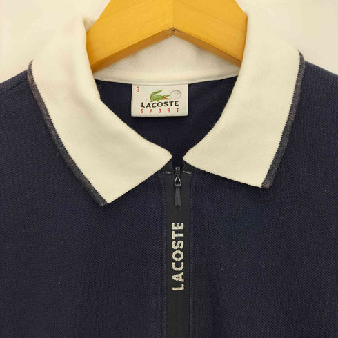 ラコステ LACOSTE ジップ ポロシャツ メンズ 3