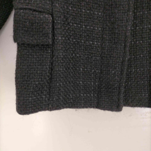 ジェイアール J&R ツイードスタンドカラージャケット レディース