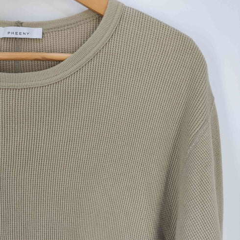 フィーニー PHEENY ワッフル ロングスリーブTシャツ レディース BOYS