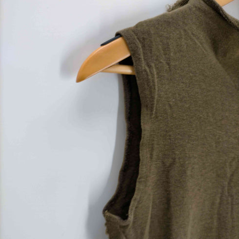 イッセイミヤケ ISSEY MIYAKE A-POC ABLE ISSEY MIYAKE カットオフデザインニットカットソー レディース JPN:2