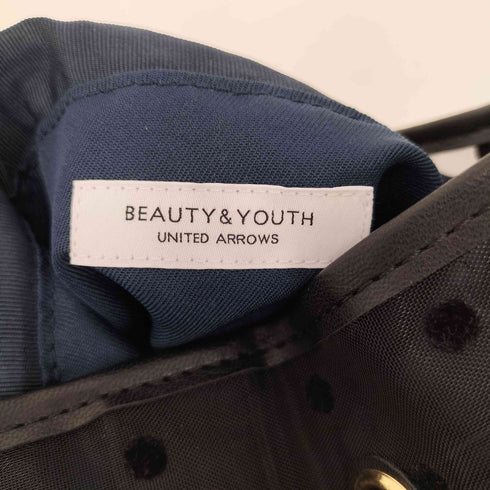 ビューティーアンドユースユナイテッドアローズ BEAUTY & YOUTH UNITED ARROWS ドットチュールドローストバッグ レディース