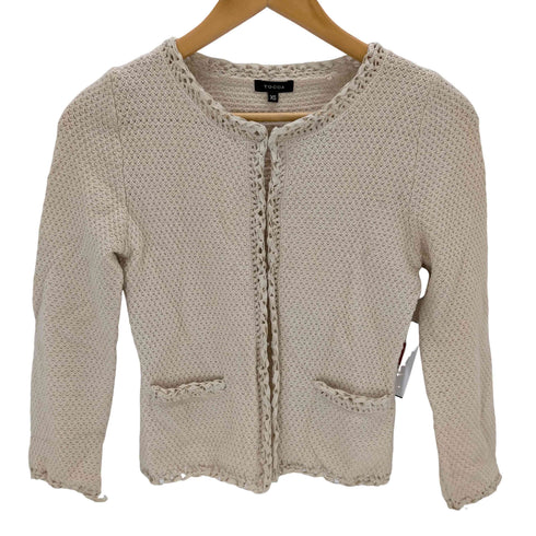 トッカ TOCCA ノーカラーメッシュジャケット レディース JPN:XS