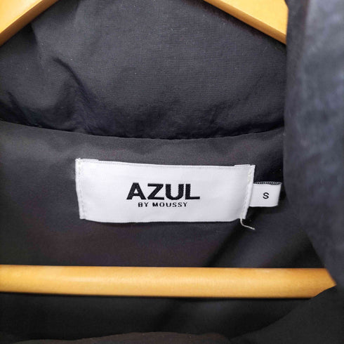 アズールバイマウジー AZUL by moussy BIG COLLAR PADDED COAT レディース import:S