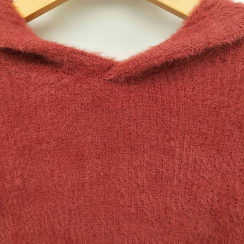 ザラ ZARA EXTURED FAUX FUR KNIT SWEATSHIRT フェイクファー ニットパーカー メンズ import:S