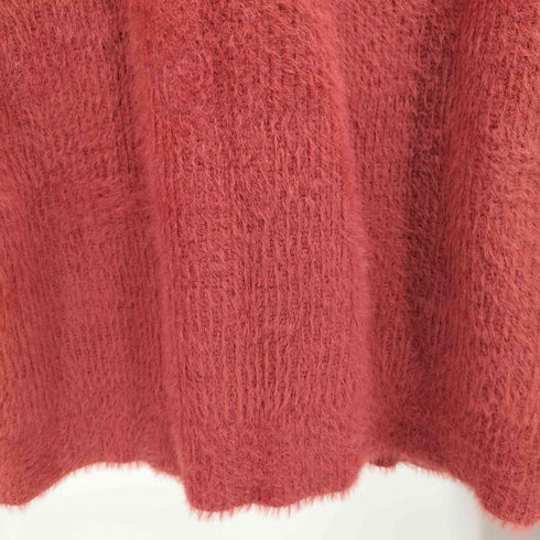 ザラ ZARA EXTURED FAUX FUR KNIT SWEATSHIRT フェイクファー ニットパーカー メンズ import:S