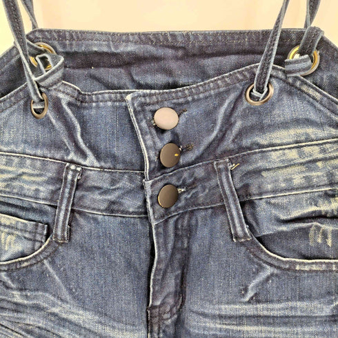 VIVA Jeans Y2K サロペット フレアデニム レディース S