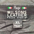 ウィルソン Wilsons Leather 90S ジップアップ レザージャケット メンズ import:XL