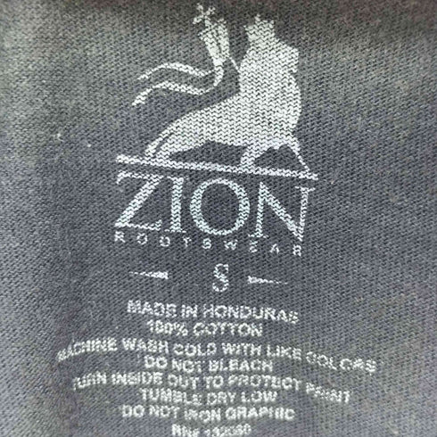 ザイオン ZION レゲエ ラスタ クルーネックTシャツ メンズ import:S