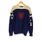 ポロバイラルフローレン Polo by RALPH LAUREN HAND KNIT ウール エンブレムロゴニット メンズ import:L