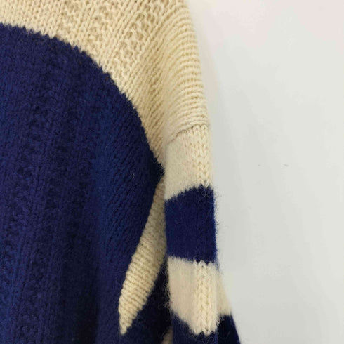 ポロバイラルフローレン Polo by RALPH LAUREN HAND KNIT ウール エンブレムロゴニット メンズ import:L