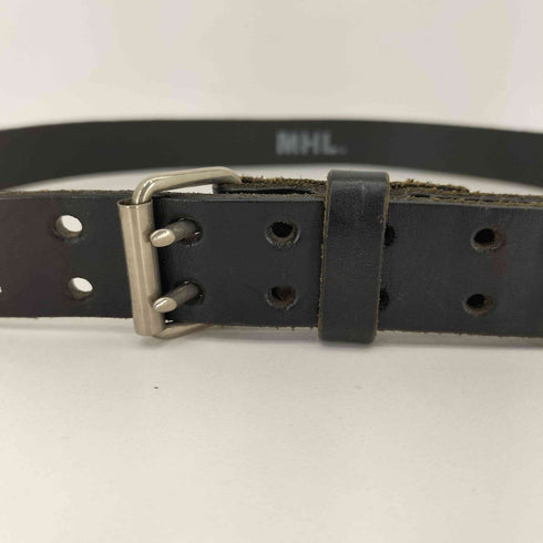 エムエイチエル MHL. イングランド製 レザーベルト メンズ