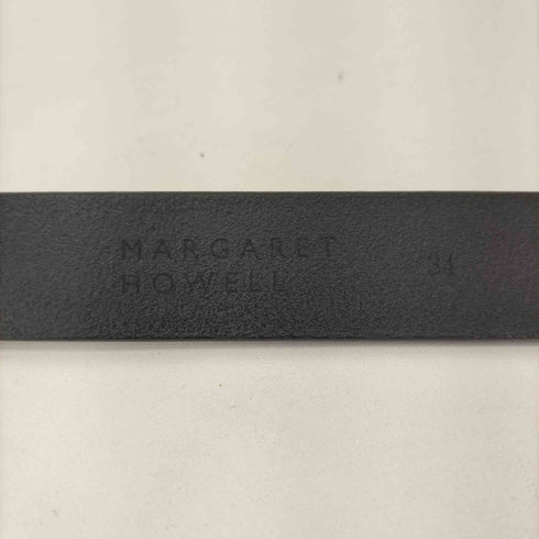 マーガレットハウエル MARGARET HOWELL レザーロングベルト メンズ