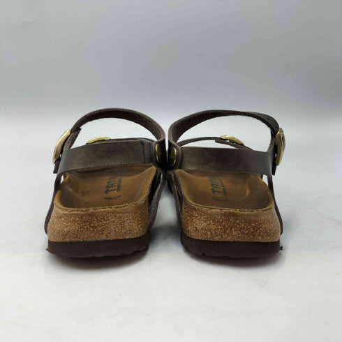 ビルケンシュトックタタミ BIRKEN STOCK TATAMI レザー ストラップ コルク サンダル レディース EUR:36