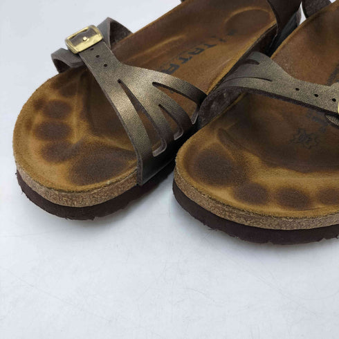 ビルケンシュトックタタミ BIRKEN STOCK TATAMI レザー ストラップ コルク サンダル レディース EUR:36