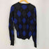 ポロバイラルフローレン Polo by RALPH LAUREN LAMBS WOOL100% アーガイル Vネックニット メンズ import:M