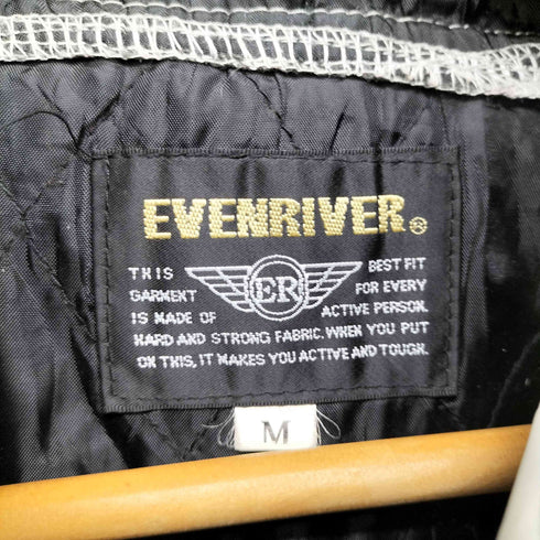 EVEN RIVER カモ柄中綿アノラックパーカー メンズ M