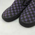 バンズ VANS Pukas コラボ スター チェッカー フラッグ スリッポン シューズ メンズ US:10